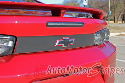 Chevy Camaro Rear Decklid Blackout Decal Trunk Stripe 3M Vinyl Graphics Kit