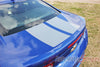 Detailed view of 2019-2024 Chevy Camaro Racing Stripes Rev Sport Rally Hood Decals Vinyl Graphics Kit