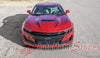 Detailed view of 2019-2024 Chevy Camaro Spider Decals Hood Spear Stripes Widow 3M Vinyl Graphics Kit