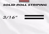 3/16" x 150ft Pin Striping Accent Roll | Solid Single Color | Professional Automotive Grade Vinyl
