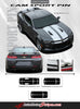 2016 2017 2018 Chevy Camaro Cam-Sport Pin Striping Outline OEM Factory Style Hood Rally Decals 3M Racing Stripes Kit fits SS RS V6