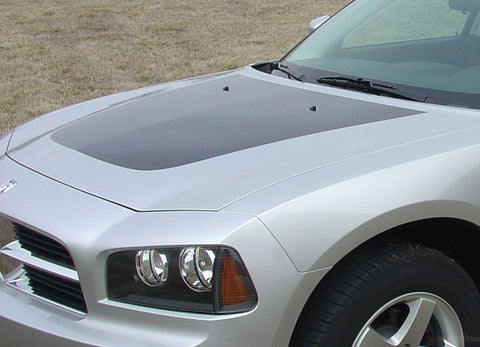 2006-2010 Dodge Charger Chargin 3 Hood Rear Quarter Hemi Daytona Style Vinyl Stripes 3M Decals Kit
