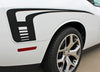 2008-2021 2022 2023 Dodge Challenger Cuda Strobe Rear Sides Only Mopar OEM Factory Style Rear Quarter Panel Rally Vinyl Graphics 3M Stripe Kit