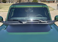 Detailed view of 2021-2026 Ford Bronco Full Size BRONCO HOOD Stripes Accent Decals Vinyl Graphics Kits 3M