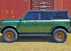 Ford Bronco Full Size REINS Side Body Stripes Upper Door Accent Decals Vinyl Graphics Kits 