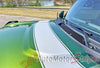 Detailed view of 2021-2025 Ford Bronco Full Size CINCH Side Body Stripes Upper Door Accent Decals Vinyl Graphics Kits 3M