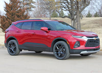 Detailed view of 2015-2026 Chevy Blazer BLAZE Rocker Panel Stripes Lower Door Decals 3M Vinyl Graphics Kit