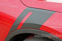 Close Up View of Chevy Blazer TORCH Fender Stripes Side Hood Decals Stripe 3M Vinyl Graphics Kit