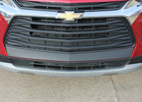 Detailed view of 2015-2026 Chevy Blazer ERASER Bumper Decal Front Bumper Stripe 3M Vinyl Graphics Kit
