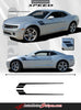 2010-2013 and 2014-2015 Chevy Camaro Speed Hockey Stick Side 3M Decal Vinyl Stripes Kit