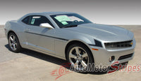 2010-2013 and 2014-2015 Chevy Camaro Shift Side Hockey Stick 3M Vinyl Graphic Decals Stripes Kit - Side View