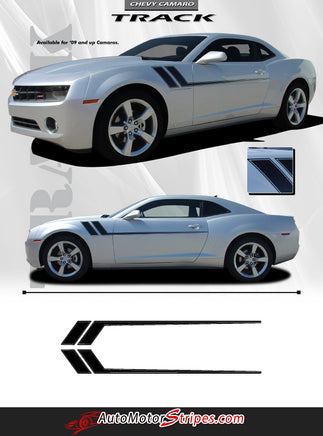 2010-2013 and 2014-2015 Chevy Camaro Track Side Hockey Stick 3M Vinyl Striping Decals