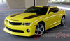 2010-2013 or 2014-2015 Chevy Camaro Bumblebee Bee 2 Transformers Style Racing Rally Stripes - Lower Driver Side Overview