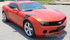 2010-2013 and 2014-2015 Chevy Camaro Hash Marks Double Bar Lemans Hood Fender Vinyl Graphics - Full View