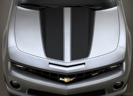 2010-2013 and 2014-2015 Chevy Camaro R-Sport OEM Factory Style 3M Rally Graphics and Racing Stripes Kit for SS, RS, LS, LT Models