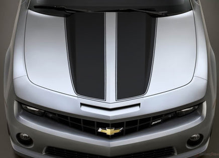 2010-2013 and 2014-2015 Chevy Camaro R-Sport OEM Factory Style 3M Rally Graphics and Racing Stripes Kit for SS, RS, LS, LT Models