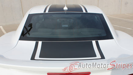 2014-2015 Chevy Camaro Bee 3 Bumblebee Center Wide Rally Racing Stripes 3M Kit