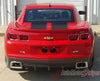 2014-2015 Chevy Camaro R-Sport 14 OEM Factory Style Rally Graphics Racing Stripes 3M Kit - Rear View