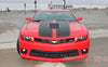 2014-2015 Chevy Camaro S-Sport OEM Factory Style 3M Rally Racing Stripes Kit - Front View