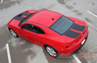 2014-2015 Chevy Camaro S-Sport OEM Factory Style 3M Rally Racing Stripes Kit - Wide View