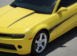 2010-2013 & 2014-2015 Chevy Camaro Switchblade Hood and Side Spear Vinyl Decal Graphics for SS, RS, LT, LS Models