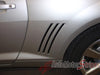 2010-2015 Chevy Camaro Gill Stripes Vent Vinyl Graphics - Side Vent View