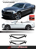 2010-2013 Chevy Camaro Vintage SS RS Retro Style 3M Vinyl Stripes Kit