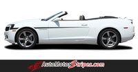 2010-2013 Chevy Camaro Vintage SS RS Retro Style 3M Vinyl Stripes Kit - Side View