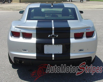 2010-2013 and 2014-2015 Chevy Camaro Pace Rally LT LS RS SS Coupe and Convertible Indy Racing Stripes 3M Vinyl Graphic Kit
