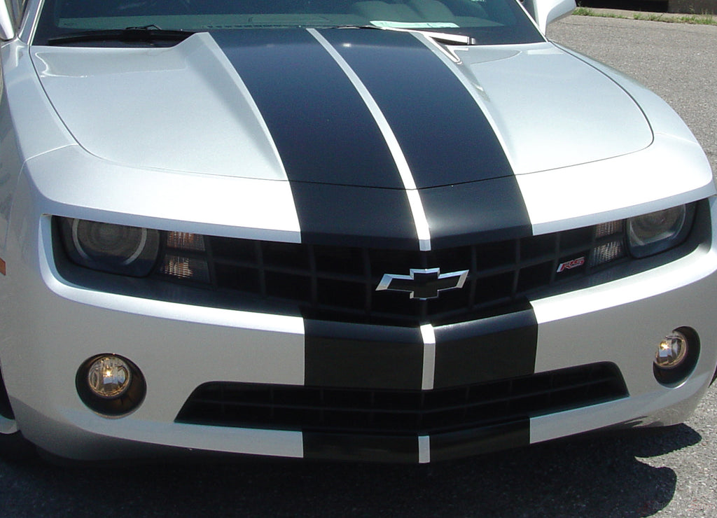 2010-2013 and 2014-2015 Chevy Camaro Pace Rally LT LS RS SS Coupe and Convertible Indy Racing Stripes 3M Vinyl Graphic Kit