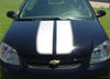 2005-2010 Chevy Cobalt Rally Racing Stripes Kit - Hood, Roof, Trunk, Spoiler Vinyl Graphics 3M Decals