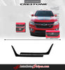 Chevy Colorado CRESTONE Grill Accent Vinyl Graphics 3M Stripes Kit