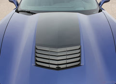 2014-2019 Chevy Corvette C7 Hood Blackout Vinyl Graphics 3M Stripes Decal Kit