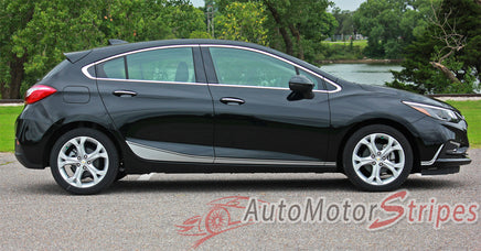 Chevy Cruze Stripes Span Rockers Lower Door Decals Vinyl Graphics 3M Kit