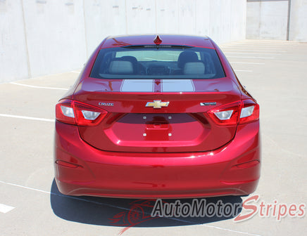 Chevy Cruze Drift Rally Hood Racing Stripes Decals Vinyl Graphics 3M Kit