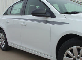 2011-2016 Chevy Cruze Stride Body Line Taper Vinyl Graphic 3M Stripe Kit