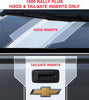 2014-2015 Chevy Silverado 1500 Rally Plus - HOOD & TAILGATE INSERTS ONLY (NOT FULL KIT)