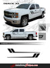 2000-2018 Chevy Silverado Track XL Truck Side Door Hockey Vinyl Graphics 3M Stripes Kit