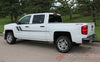 2000-2017 Chevy Silverado Track XL Truck Side Door Hockey Vinyl Graphics 3M Stripes Kit