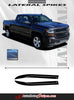 2016-2017 2018 Chevy Silverado 1500 Lateral Spikes Double Hood Spear Hood Accent Vinyl Graphics 3M Stripes Kit