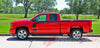 2016-2017 Chevy Silverado Flow Special Edition Rally Style Truck Hood Racing Stripes Side Door Vinyl Graphics Package - Driver Profile View
