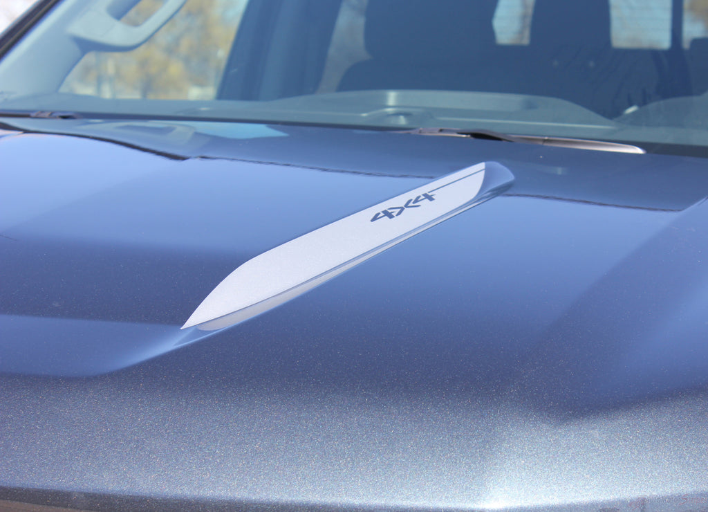 2019-2025 Chevy Silverado Hood Spear Stripes Hood Spike Decals 1500 HOOD SPIKES 3M Vinyl Graphics Kit