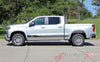 Detailed view of 2019-2026 Chevy Silverado Stripes ROCKER ONE Decals Lower Door Rocker Panel 3M Vinyl Graphics Kit