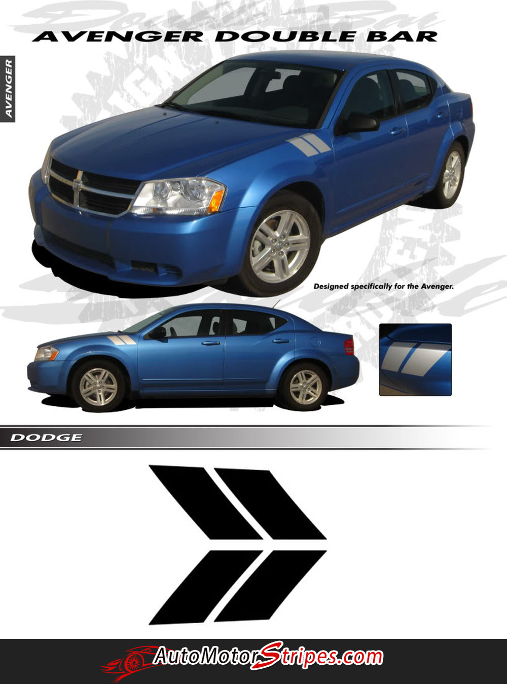 Dodge avenger decals discount