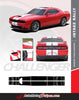 2015-2021 2022 2023 2020 Dodge Challenger SRT RT Hellcat Rally Racing Stripes Dual Hood Vinyl Graphics 3M Decals Kit