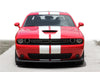 Detailed view of 2015-2023 2023 Dodge Challenger SRT RT Hellcat Rally Racing Stripes Dual Hood Vinyl Graphics 3M Decals Kit