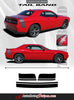 2011 2012 2013 2014 2015 2016 2017 2018 2019 2020 2021 2022 2023 Dodge Challenger Tailband Factory Mopar Style Bumblebee Scat Pack Rear Trunk Quarter Panel Vinyl Graphics Stripes Decals