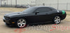 Detailed view of 2011-2023 Dodge Challenger Swinger Tailband Factory Mopar Style Scat Pack Rear Trunk Quarter Panel Vinyl Graphics Stripes Decals
