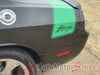 Detailed view of 2011-2023 Dodge Challenger Swinger Tailband Factory Mopar Style Scat Pack Rear Trunk Quarter Panel Vinyl Graphics Stripes Decals