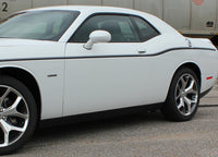 2011-2021 2022 2023 2020 Dodge Challenger SXT Side Stripe Factory Mopar OEM Style Body Line Side Door Panel Vinyl Graphics 3M Stripe Kit
